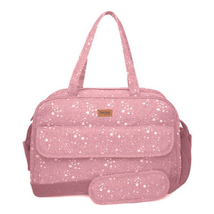 Bolsa Maternidad + Cambiador Weekend Constellation - Rosa