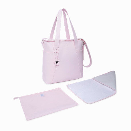 Bolso Panera + Cambiador Love - Rosa