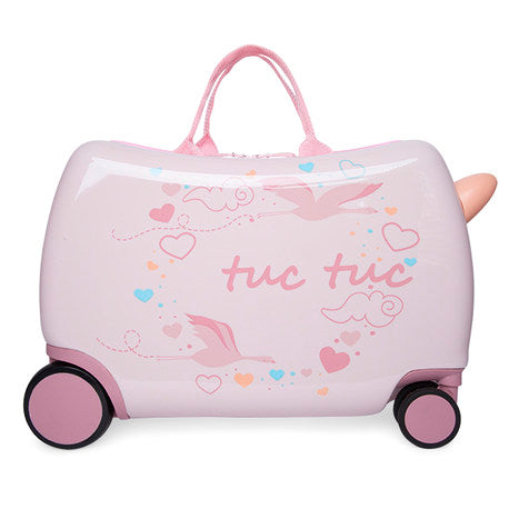 Maleta Trolley de Viaje Lady Bird - Rosa